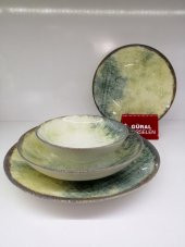 GÜRAL PORSELEN ELEGANT 24 PARÇA YEMEK TAKIMI (Sakura Collection) - 2