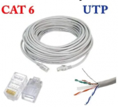 İNTERNET KABLOSU CAT6 ETHERNET UTP 20 metre - 1