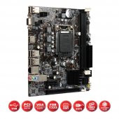 HIPER Intel H61 1155 DDR3 1600MHz VGA,HDMI Anakart H61-ICH7 - 4