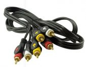3 RCA + 3 RCA 1.5 METRE KABLO 1.KALİTE - 1