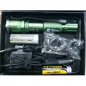 Kama Star Km-905 Şarlı EL Feneri Silah Aparatlı Zoomlu - 3