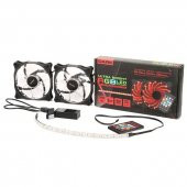 Dark DKCKRGB01 Ultra Bright RGB Multi LED Fan ve Şerit Kit (2x120 - 1