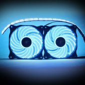 Dark DKCKRGB01 Ultra Bright RGB Multi LED Fan ve Şerit Kit (2x120 - 3