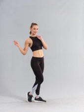 RAL SPORT 21950 KADIN SPOR TAYT SİYAH - 4