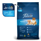 Felicia 3 Kg Yetişkin Somonlu M/Large Az Tahıllı Breed HypoAllergenic Köpek Maması - 4