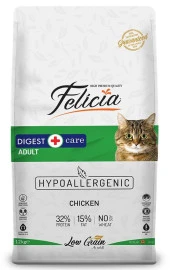 Felicia Az Tahıllı 12 Kg Tavuklu HypoAllergenic Kedi Maması - 1