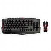 EVEREST RAMPAGE KM-R77 USB Q Trk Led Aydınlatmalı Siyah Gaming Kl - 1
