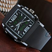 Vegans Erkek Kol Saati Dağcı Spor Dijital Analog İri Model - 9