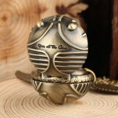 HARRY POTTER GOLDEN SNITCH WINGS MELEK KANAT SAAT CEP SAATİ KOLYE - 4