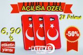 Samsung Galaxy J7 Prime Türk Bayraklı Darbe Emici Kılıf - 1