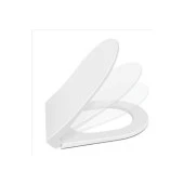 Nkp Slim İnci Yavaş Kapanan Amortisörlü Klozet Kapagı Kapak ORJİNAL ÜRÜN thumbnail 1