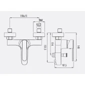 CREAVİT VEGA LAVABO+EVYE+BANYO BATARYA SETİ VG1840+VG2840+VG8640 5 YIL GARANTİ thumbnail 4
