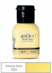 ARTDECO AKRILIK BOYA 25ML KANARYA SARI (3032) thumbnail 1