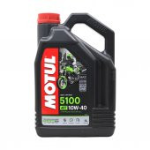 Motul 5100 10W-40 4T 4 Lt 4 Zamanlı Motosiklet Motor Yağı thumbnail 1