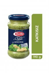 Barilla Fesleğenli Pesto Genovese Katkısız Makarna Sosu 190 g ℮ - 1