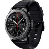 Samsung Galaxy Gear S3 Frontier (Android ve iPhone Uyumlu) – Dark Gray SM-R760NDAATUR (Samsung Türkiye Garantili) - 1