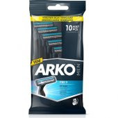Arko Men Çift Bıçaklı Tıraş Bıçağı T2 Pro 10 Lu - 1