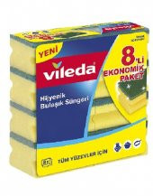 Vileda Yeşil Bulaşık Süngeri 8 Li - 1