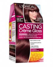 Loreal Casting Creme Gloss Saç Boyası 550 Böğürtlen Kızılı - 1