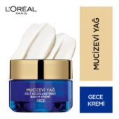 Loreal Paris Mucizevi Yağ Cilt Güzelleştirici Gece Bakım Kremi - 1