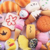 10 Adet Squishy Karışık Set - Yumuşacık Sık Bırak - Kokulu Yeni Trend Oyuncak - Sukuşi - 2