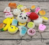 10 Adet Squishy Karışık Set - Yumuşacık Sık Bırak - Kokulu Yeni Trend Oyuncak - Sukuşi - 4