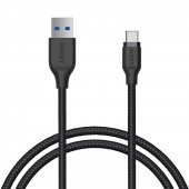 AUKEY CB-AC1  3.1 USB A to USB C Kablosu Nylon Örgülü (1.2mt) - 3