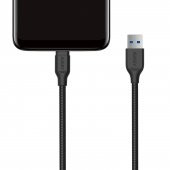 AUKEY CB-AC1  3.1 USB A to USB C Kablosu Nylon Örgülü (1.2mt) - 6