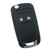 Opel 2 Buton Çaklı Kap Yuvarlak Logolu - 1