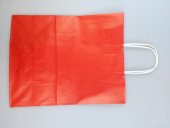 KRAFT KAĞIT ÇANTA KIRMIZI 25CM X 30CM - 1 ADET - 3