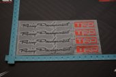Toyota TRD Racing Development Kapı Kolu Ayna Torpido Sticker - 9