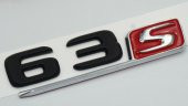 Mercedes Benz AMG E63S Bagaj Yazı Logo Siyah Renk Orjinal Ürün - 5