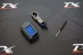 Volkswagen VW GOLF 7 MK7 Gerçek Karbon Fiber Anahtar Kapağı İç Si - 2