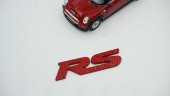 Honda RS Karbon Desen Bagaj 3M 3D Krom Metal Logo Amblem - 3