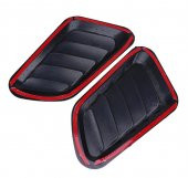 Off Road Arazi Aracı Otomobil Ön Kaput Glossy Black Air Flow Rüzg - 8