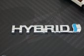 Toyota HYBRİD Bagaj Krom Metal 3M 3D Orjinal Logo Amblem - 3