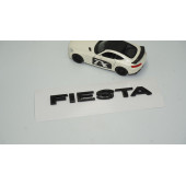 DK Fiesta Yeni Model Bagaj 3M 3D Siyah ABS Logo Amblem - 2