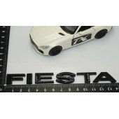 DK Fiesta Yeni Model Bagaj 3M 3D Siyah ABS Logo Amblem - 4