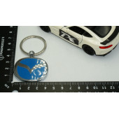 DK Mazda Yeni Nesil Logo Mavi Metal Çift Yön Anahtarlık - 4