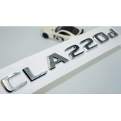 DK Tuning Benz CLA 220d Bagaj Krom ABS 3M 3D Yazı Logo - 1