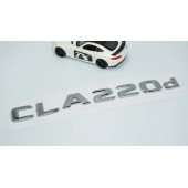 DK Tuning Benz CLA 220d Bagaj Krom ABS 3M 3D Yazı Logo - 2