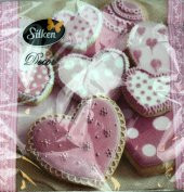 PEÇETE PEMBE KALPLER 18Lİ - 1