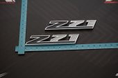 Chevrolet Silverado Z71 Off Road Çamurluk Yanı 3M Krom Metal Logo - 8
