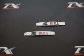 VW Volkswagen GTİ Running Rabbit Logo Yan Çamurluk 3M 3D Krom Met thumbnail 2