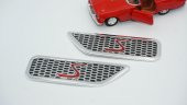 Mini Cooper S Çamurluk Yanı 3M 3D Logo Amblem 2 Li Set - 3