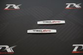 Toyota TRD Sports Logo Yan Çamurluk 3M 3D Krom Metal Logo Amblem - 2