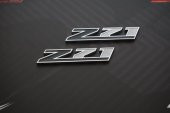 Chevrolet Silverado Z71 Off Road Çamurluk Yanı 3M Krom Metal Logo - 6