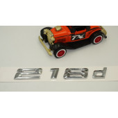 Bmw 218d Krom Metal 3M 3D Bagaj Logo Yazı Orjinal Ürün - 3