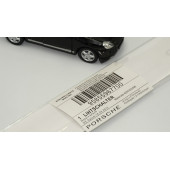 DK Porsche Targa Bagaj 3M 3D Siyah ABS Yazı Logo Amblem - 6