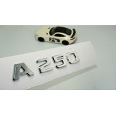 DK Benz A250 Bagaj Krom ABS 3M 3D Yazı Logo - 1